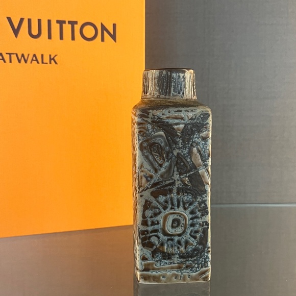 Royal Copenhagen Vase. Nils Thorsson Vase. Baca Vase, Faiance Vase. Sunflower. - Picture 7 of 13